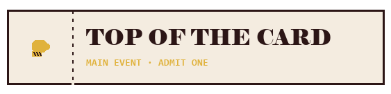 Top of the Card
